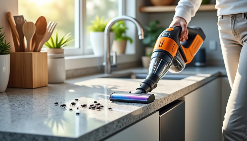 découvrez des méthodes efficaces et naturelles pour éliminer les insectes noirs de votre maison et prévenir leur retour.