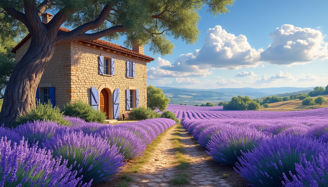 explorez la maison de la lavande en provence, un havre de paix où la beauté et le parfum des champs de lavande vous invitent à la détente et à la découverte.